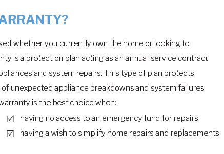 new home warranty act